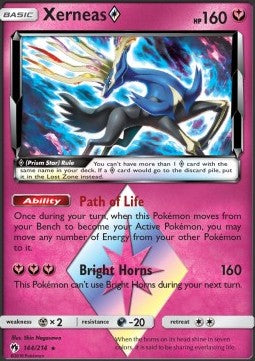 Xerneas ◇ LOT-144 Holo Rare Good Deutsch