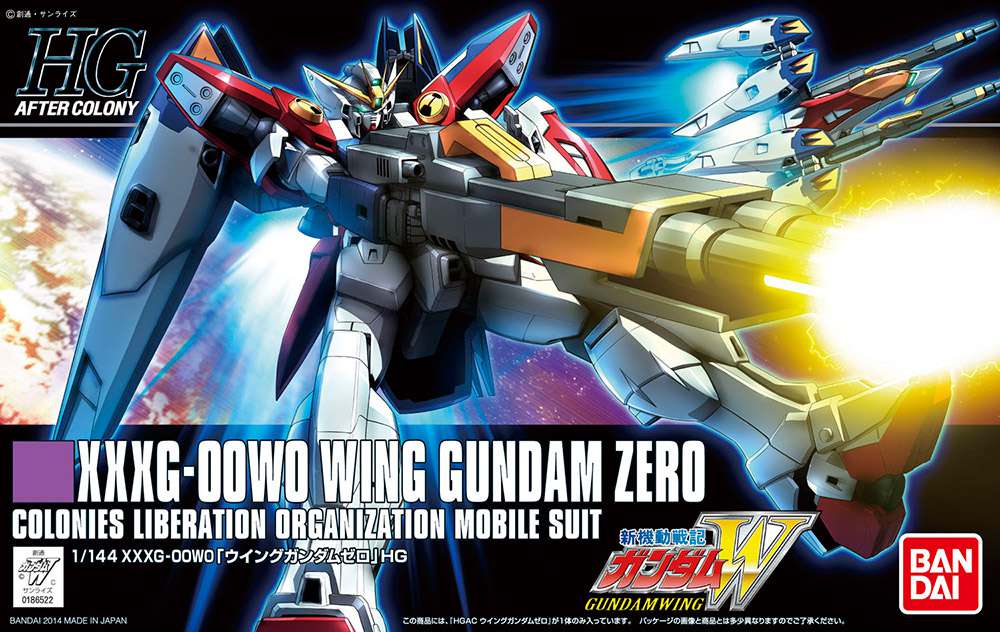 Gundam Gunpla Wing Gundam Zero (HGAC 1/144)