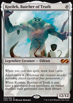 Kozilek, Schlächter der Wahrheit UMA-6 Mythic Near Mint Englisch