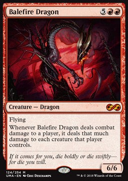 Balefire Dragon UMA-124 Mythic Near Mint Englisch