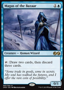 Magus of the Bazaar UMA-63 Rare Excellent Englisch Foil