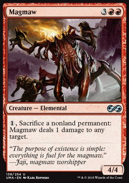 Magmamaul UMA-138 Uncommon Excellent Englisch Foil
