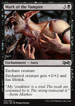Mal des Vampirs UMA-105 Common Excellent Englisch Foil