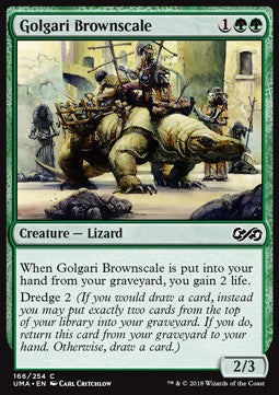 Golgari-Braunschuppe UMA-166 Common Near Mint Englisch Foil
