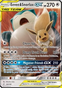 Evoli & Relaxo GX TEU-120 Ultra Rare Excellent Deutsch