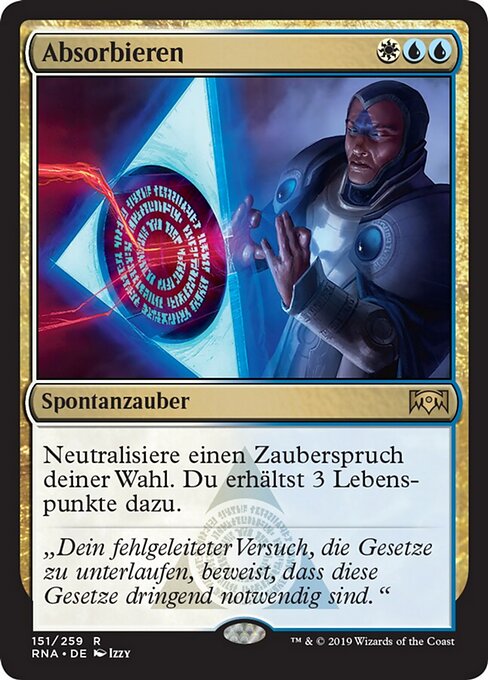 Absorbieren RNA-151 Rare Near Mint Deutsch