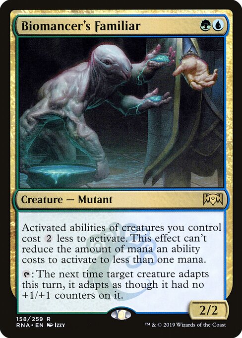 Biomancer's Familiar RNA-158 Rare Near Mint Englisch Foil