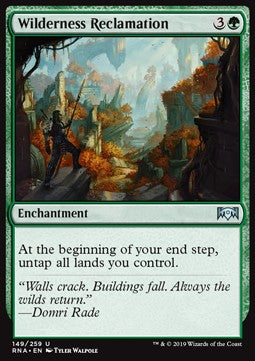 Wilderness Reclamation RNA-149 Uncommon Excellent Englisch