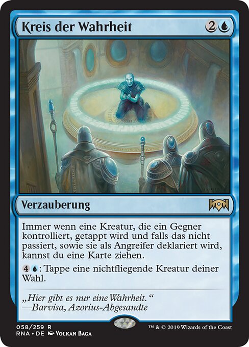 Kreis der Wahrheit RNA-58 Rare Near Mint Deutsch