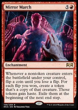 Mirror March RNA-108 Rare Light Played Englisch