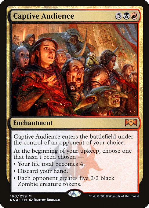 Captive Audience RNA-160 Mythic Near Mint Englisch