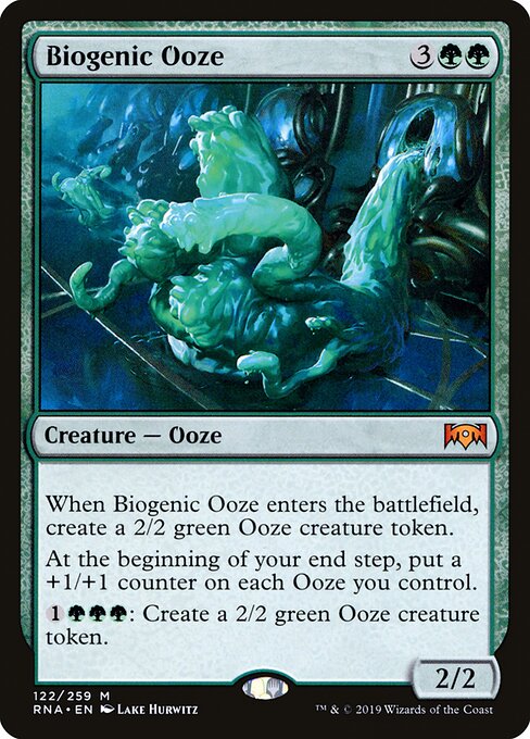 Biogenic Ooze RNA-122 Mythic Excellent Englisch