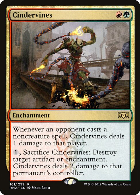 Cindervines RNA-161 Rare Excellent Englisch