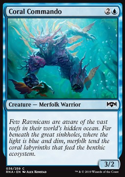 Korallenkommando RNA-36 Common Near Mint Englisch Foil