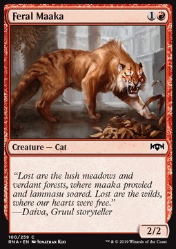 Wilder Maaka RNA-100 Common Near Mint Deutsch Foil