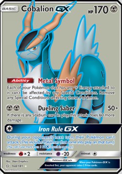 Kobalium GX TEU-168 Ultra Rare Excellent Deutsch