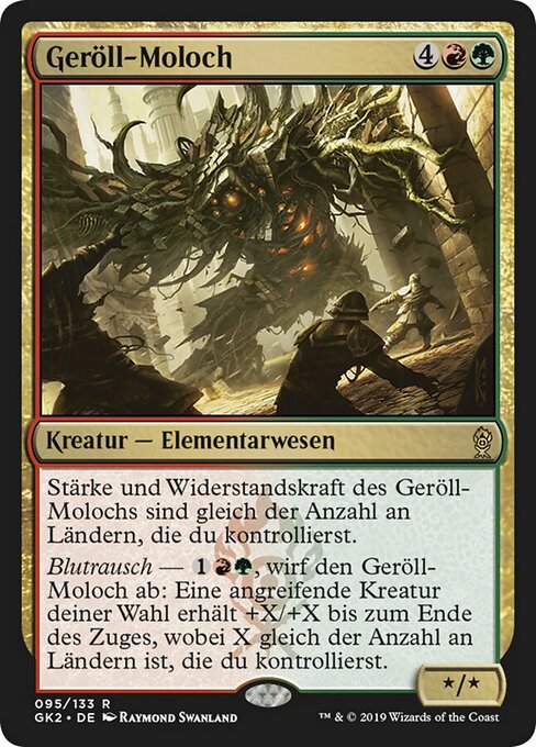 Geröll-Moloch GK2-95 Rare Excellent Deutsch