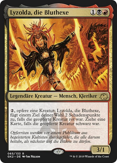 Lyzolda, die Bluthexe GK2-65 Rare Near Mint Deutsch