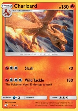 Glurak DET-5 Ultra Rare Light Played Deutsch