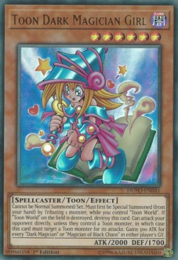 Toon-Dunkles Magier-Mädchen DUPO-041 Ultra Rare Poor Deutsch 1. Auflage