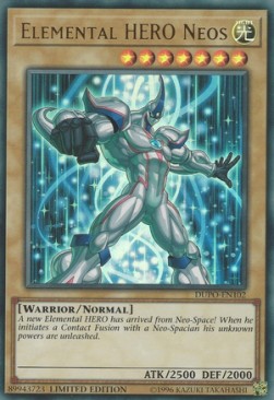 Elementar-HELD Neos DUPO-102 Ultra Rare Light Played Deutsch
