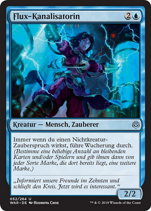 Flux-Kanalisatorin WAR-52 Uncommon Excellent Deutsch