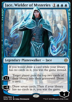 Jace, Beherrscher der Mysterien WAR-54 Rare Good Englisch