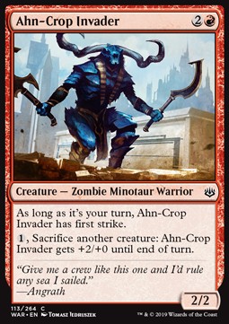 Eindringling der Ahn-Saat WAR-113 Common Excellent Englisch Foil