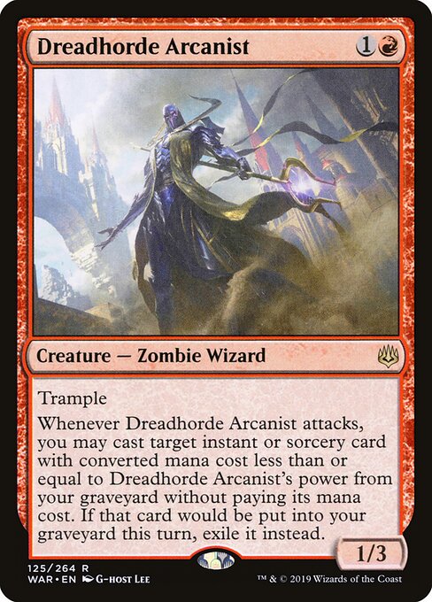 Dreadhorde Arcanist WAR-125 Rare Near Mint Englisch