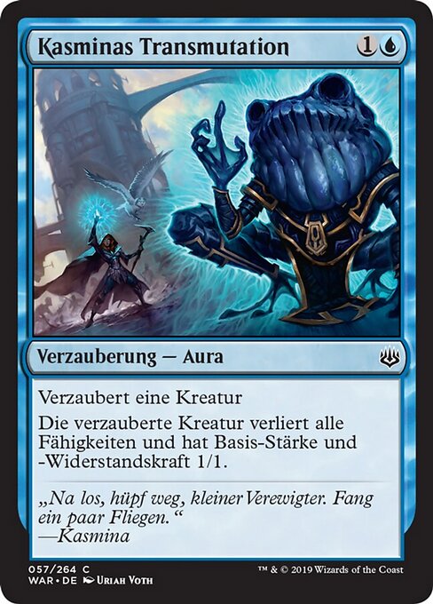 Kasminas Transmutation WAR-57 Common Excellent Deutsch
