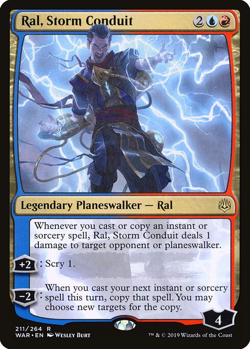 Ral, Storm Conduit WAR-211 Rare Near Mint Englisch