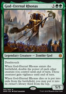 Gott-Verewigter Rhonas WAR-163 Mythic Excellent Englisch