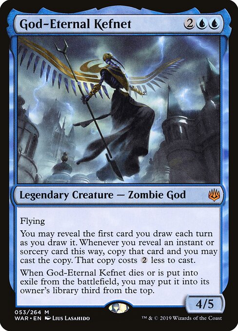 God-Eternal Kefnet WAR-53 Mythic Light Played Englisch