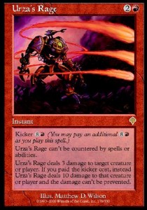 Urza's Rage INV-178 Rare Good Englisch
