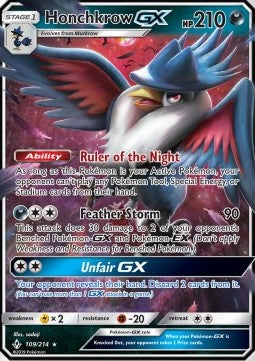 Kramshef GX UNB-109 Ultra Rare Excellent Deutsch