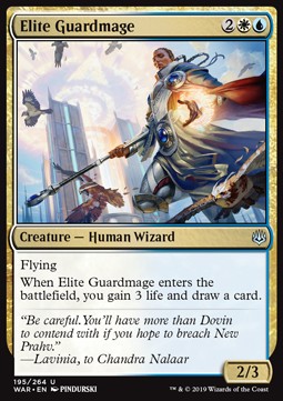 Elite-Wachtmagierin WAR-195 Uncommon Near Mint Englisch Foil