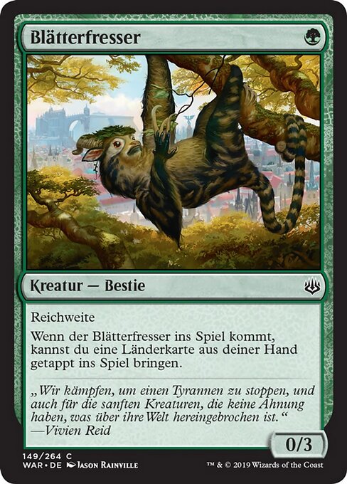 Blätterfresser WAR-149 Common Good Deutsch