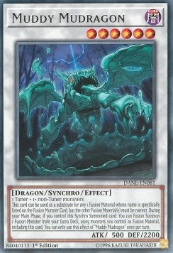 Schlammiger Schlammdrache DANE-081 Rare Near Mint Deutsch