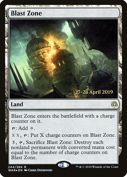 Sprengzone XWAR-244 Rare Excellent Deutsch Foil