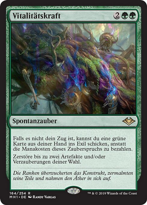 Vitalitätskraft MH1-164 Rare Excellent Deutsch