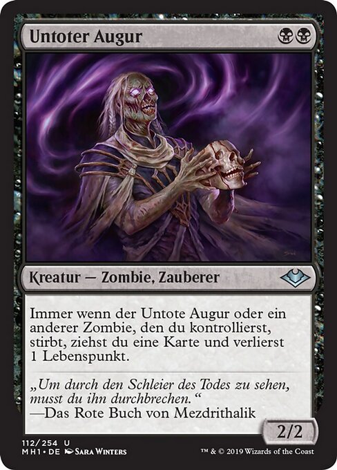 Untoter Augur MH1-112 Uncommon Excellent Deutsch