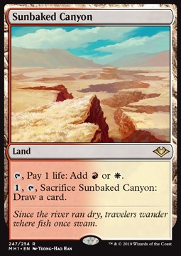 Sunbaked Canyon MH1-247 Rare Played Englisch