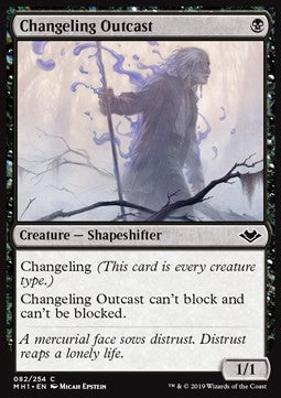 Changeling Outcast MH1-82 Common Near Mint Englisch