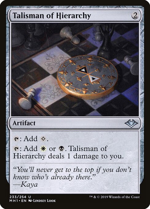 Talisman der Hierarchie MH1-233 Uncommon Excellent Englisch