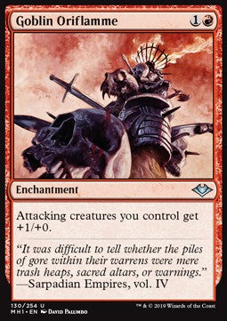 Standarte der Goblins MH1-130 Uncommon Excellent Englisch Foil
