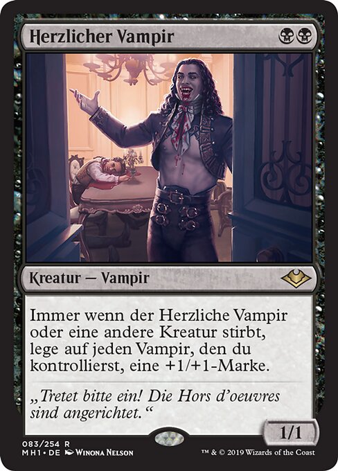 Herzlicher Vampir MH1-83 Rare Excellent Deutsch