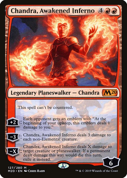 Chandra, Awakened Inferno M20-127 Mythic Excellent Englisch