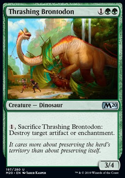 Verwüstendes Brontodon M20-197 Uncommon Near Mint Englisch