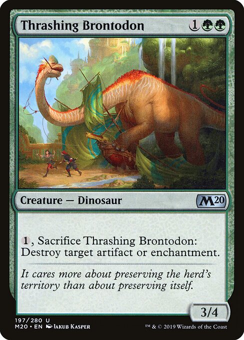 Verwüstendes Brontodon M20-197 Uncommon Near Mint Englisch