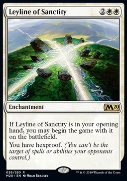 Leyline of Sanctity M20-26 Rare Excellent Standard Chinesisch